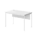 Стол металлокаркас Skyland СП-2SD 00-07024047 120x75.5x72 см ЛДСП цвет белый