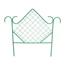 Забор декоративный металлический Комплект-Агро Ромб, 4.6x0.83 м, 5 секций