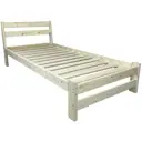 Кровать Solarius 100mlak-190 100x190 см массив сосны цвет сосна