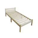 Кровать Solarius Kompakt80lak 80x200 см массив сосны цвет сосна