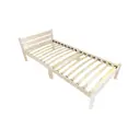 Кровать Solarius Ortokompakt90lak 90x200 см массив сосны цвет сосна