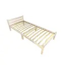 Кровать Solarius Ortokompakt60net 60x200 см Массив сосны цвет сосна