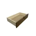 Выдвижной ящик кровати Solarius выкатной на колесиках 57x92.5x20.8 см цвет темный дуб