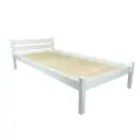Кровать Solarius 100klbel-full 100x200 см массив сосны цвет белый