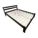 Кровать Solarius 150mven 150x200 см массив сосны цвет венге