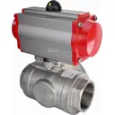 Кран шаровой прямой Dn.ru D160-08078 DN15 PN63 1/2" НР нержавеющая сталь ручка плоская