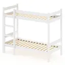 Кровать Solarius Dvuh90200bel-orto 90x200 см массив сосны цвет белый