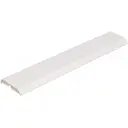 Наличник ПВХ фигурный 3000x80x20 мм цвет белый