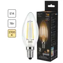 Лампа светодиодная филаментная Candle E14 7 Вт 2700 К