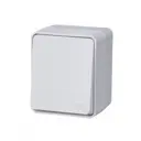 Переключатель накладной Systeme electric AtlasDesign ATN540161 1 клавиша цвет белый