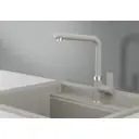 Смеситель для кухни Granula 2502 Базальт цвет серый