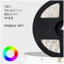 Светодиодная лента Kurato 682939 60 диодов 12 В 20 мм IP33 5 м регулируемый свет RGB