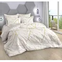 Комплект постельного белья Home mercury Эльбрус поплин евро простыня 240x220 пододеяльник 200x220- 1 шт наволочки 70 x 70 и 50 x 70- 4 шт цвет белый