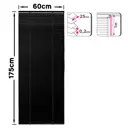 Жалюзи Inspire Epona 60x175 см алюминий цвет черный