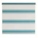 Штора рулонная день-ночь Palermo 150x250 см бирюзовая