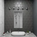 Декоративное зеркало Alumirror 9040сер 40x90 см