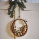 Подвесное украшение Олень в лесу