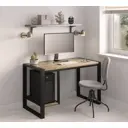 Компьютерный стол Weldwood Kera л 122x75x64 см металл цвет коричневый, дуб