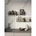 Полка Comfort casa 40x14 см металл цвет черный