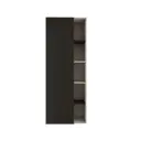 Шкаф распашной Wood&stone 60x156.8x31.6 см ЛДСП цвет белый/графит