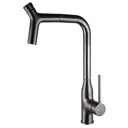 Смеситель для кухни Maxonor pure life PL4282-9 поворотный излив 30 см цвет графит