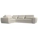 Диван Лига Диванов Лига-008 118787L 340x94x242 см рогожка цвет бежевый