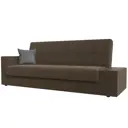 Диван Лига Диванов Лига-020 118527 224x90x84 см рогожка цвет коричневый
