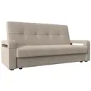 Диван Лига Диванов Гермес Лайт 112754 223x104x92 см рогожка цвет бежевый