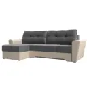 Диван Лига Диванов Амстердам 35184L 248x92x152 см рогожка цвет серый