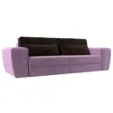 Диван Лига Диванов Лига-008 118620 272x94x107 см вельвет цвет фиолетовый