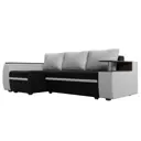 Диван Лига Диванов Ричмонд 115024L 246x80x150 см искусственная кожа цвет черный