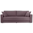 Диван Ramart Design Ливерпуль 80622874 2310x82x90 см велюр цвет красный