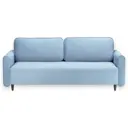 Диван Ramart Design Сканди 80622935 219x85x100 см велюр цвет синий