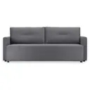 Диван Ramart Design Лонг 80622903 212x85x100 см велюр цвет серый/серебристый