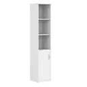 Шкаф Skyland 40x197x36 см ЛДСП цвет белый 00-07008235
