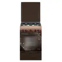 Газовая плита с духовкой Gefest ПГ 5100-02 0310 50 см 4 конфорки цвет коричневый