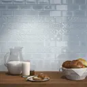 Плитка настенная Kerama Marazzi Авеллино 7.4x15 см 0.98 м² глянцевая цвет голубой