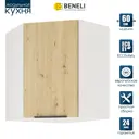 Навесной шкаф Beneli Color 60x72x60 см ЛДСП цвет коричневый