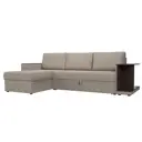 Диван Лига Диванов Атланта С 109672L 243x89x154 см рогожка цвет бежевый