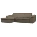 Диван Лига Диванов Мисандра 101824L 275x85x164 см рогожка цвет коричневый