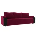 Диван Лига Диванов Николь Лайт 112788 225x91x77 см вельвет цвет красный
