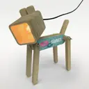 Настольная лампа Бруталити Arthur dog summer - 67 Sobakalampa-gsun-121022-0200 цвет коричневый