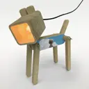 Настольная лампа Бруталити Arthur dog игра геншин - 579 Sobakalampa-di-121022-0050 цвет коричневый