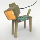 Настольная лампа Бруталити Arthur dog праздник-632 Sobakalampa-di-071122-018 цвет коричневый