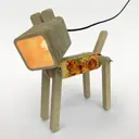 Настольная лампа Бруталити Arthur dog праздник-647 Sobakalampa-di-071122-011 цвет коричневый