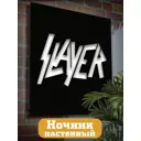 Панно настенное с подсветкой светодиодное Бруталити Arthur panno музыка slayer - 1128 холодный белый (голубой) свет цвет черный