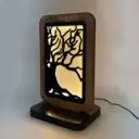 Ночник светодиодный Бруталити Nlight-sl-gsun-071222-0046 Arthur slim l дерево - 1572 с выключателем