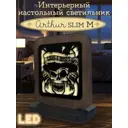 Ночник светодиодный Бруталити Nlight-sm-ann-100323-0020 Arthur slim m музыка guns and roses - 9055 с выключателем