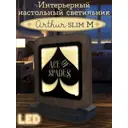 Ночник светодиодный Бруталити Nlight-sm-ann-100323-0029 Arthur slim m музыка motor head - 9032 с выключателем