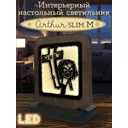Ночник светодиодный Бруталити Nlight-sm-ann-100323-0013 Arthur slim m музыка black sabbath - 9066 с выключателем